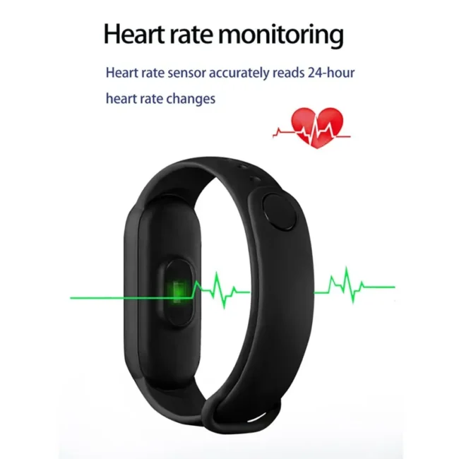 M5 Pro Smart Watch Men Women Sports Fitness Watch Band Blood Pressure Heart Rate Health Monitor Bracelet Waterproof Smart Band - Image 2