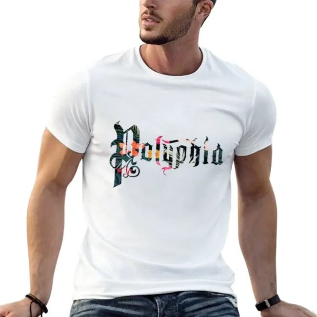 Polyphia Merch, Flower Polyphia Vintage T-Shirt hippie clothes funnys sports fans sweat shirt Men's t-shirts