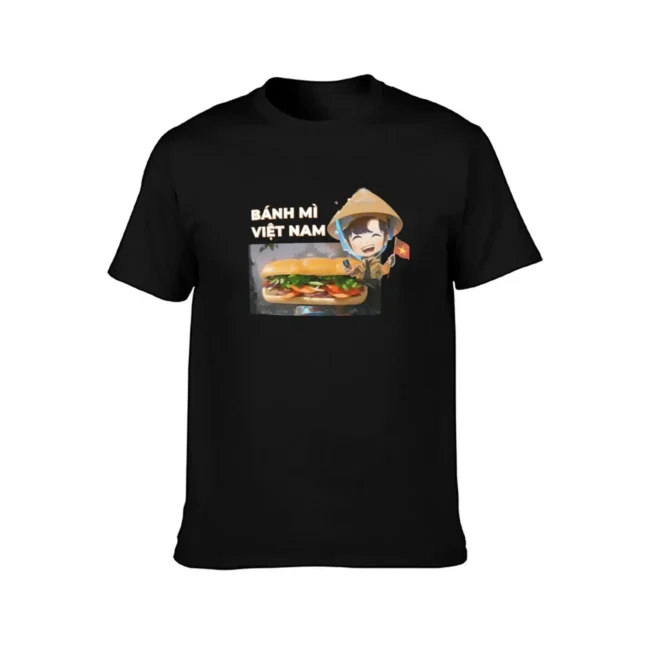 Banh mi Viet Nam food T-Shirt tees vintage clothes t shirts men - Image 2